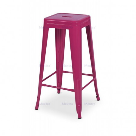 Hoker de bar PARIS inspirado en TOLIX rosado