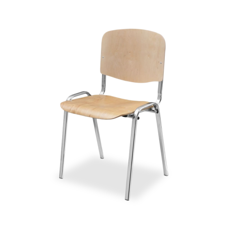 Silla De Conferencia ISO WOOD CR