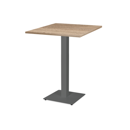 Mesa Da Bistro ALFA BAR gris Laminado