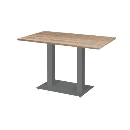 Mesa Da Bistro ALFA DUO gris Laminado
