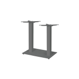 Mesa Da Bistro ALFA DUO gris Laminado