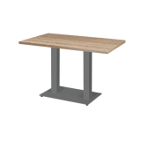 Mesa Da Bistro ALFA DUO gris Laminado
