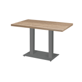 Mesa Da Bistro ALFA DUO gris Laminado