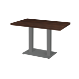 Mesa Da Bistro ALFA DUO gris Laminado
