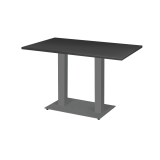 Mesa Da Bistro ALFA DUO gris Laminado