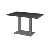 Mesa Da Bistro ALFA DUO gris Laminado