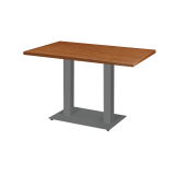 Mesa Da Bistro ALFA DUO gris Laminado