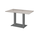 Mesa Da Bistro ALFA DUO gris Laminado