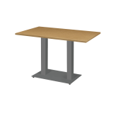 Mesa Da Bistro ALFA DUO gris Laminado