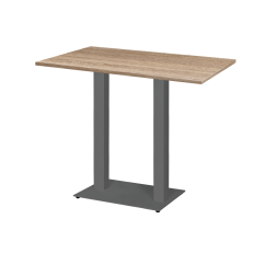 Mesa Da Bistro ALFA BAR DUO gris Laminado