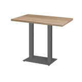 Mesa Da Bistro ALFA BAR DUO gris Laminado