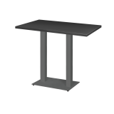 Mesa Da Bistro ALFA BAR DUO gris Laminado