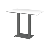 Mesa Da Bistro ALFA BAR DUO gris Laminado