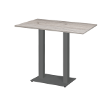 Mesa Da Bistro ALFA BAR DUO gris Laminado