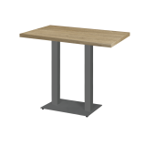 Mesa Da Bistro ALFA BAR DUO gris Laminado