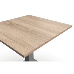 Mesa Da Bistro ALFA R gris Laminado