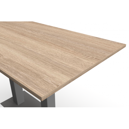 Mesa Da Bistro ALFA BAR DUO gris Laminado