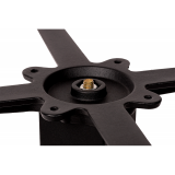 Mesa De Jardin De Cerveza ALFA S negro 69x69 Negro intenso