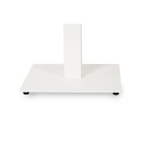 Mesa De Jardin De Cerveza ALFA S blanco 69x69 Negro intenso