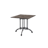 Mesa De Jardin De Cerveza RUSTICAL QUATTRO tablero HPL