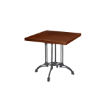 Mesa Da Bistro RUSTICAL QUATTRO Chapado