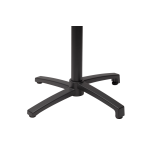 Mesa De Jardin De Cerveza CROSS COMFORT negro 69x69 Blanco clásico