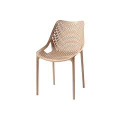 La silla de cafetería CLOUD beige