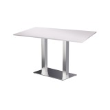 Mesa de cafetería SIGMA DUO con tablero laminado