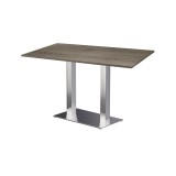 Mesa de cafetería SIGMA DUO con tablero laminado