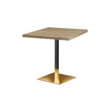Mesa de cafetería OMEGA con tablero laminado