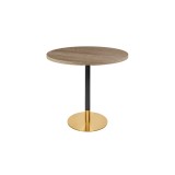 Mesa de café OMEGA R con tablero laminado
