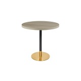 Mesa de café OMEGA R con tablero laminado
