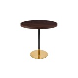 Mesa de café OMEGA R con tablero laminado