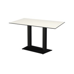 Mesa para jardín cervecero Giza Duo con tablero HPL