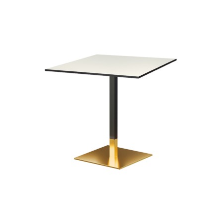 Mesa de cafetería OMEGA con tablero HPL