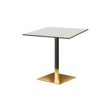 Mesa de cafetería OMEGA con tablero HPL