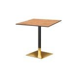 Mesa de cafetería OMEGA con tablero HPL