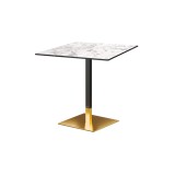 Mesa de cafetería OMEGA con tablero HPL