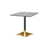 Mesa de cafetería OMEGA con tablero HPL