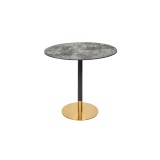 Mesa de cafetería OMEGA R con tablero HPL