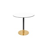 Mesa de cafetería OMEGA R con tablero HPL