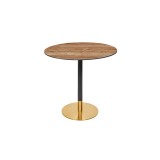 Mesa de cafetería OMEGA R con tablero HPL