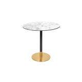 Mesa de cafetería OMEGA R con tablero HPL