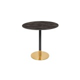 Mesa de cafetería OMEGA R con tablero HPL