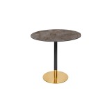 Mesa de cafetería OMEGA R con tablero HPL