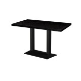 Mesa de cafetería GIZA DUO con tablero chapado en madera