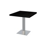Mesa de cafetería Sigma con tablero de madera chapada