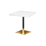 Mesa de café OMEGA con tablero de madera chapada
