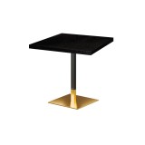Mesa de café OMEGA con tablero de madera chapada