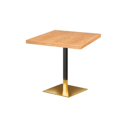 Mesa de café OMEGA con tablero de madera chapada